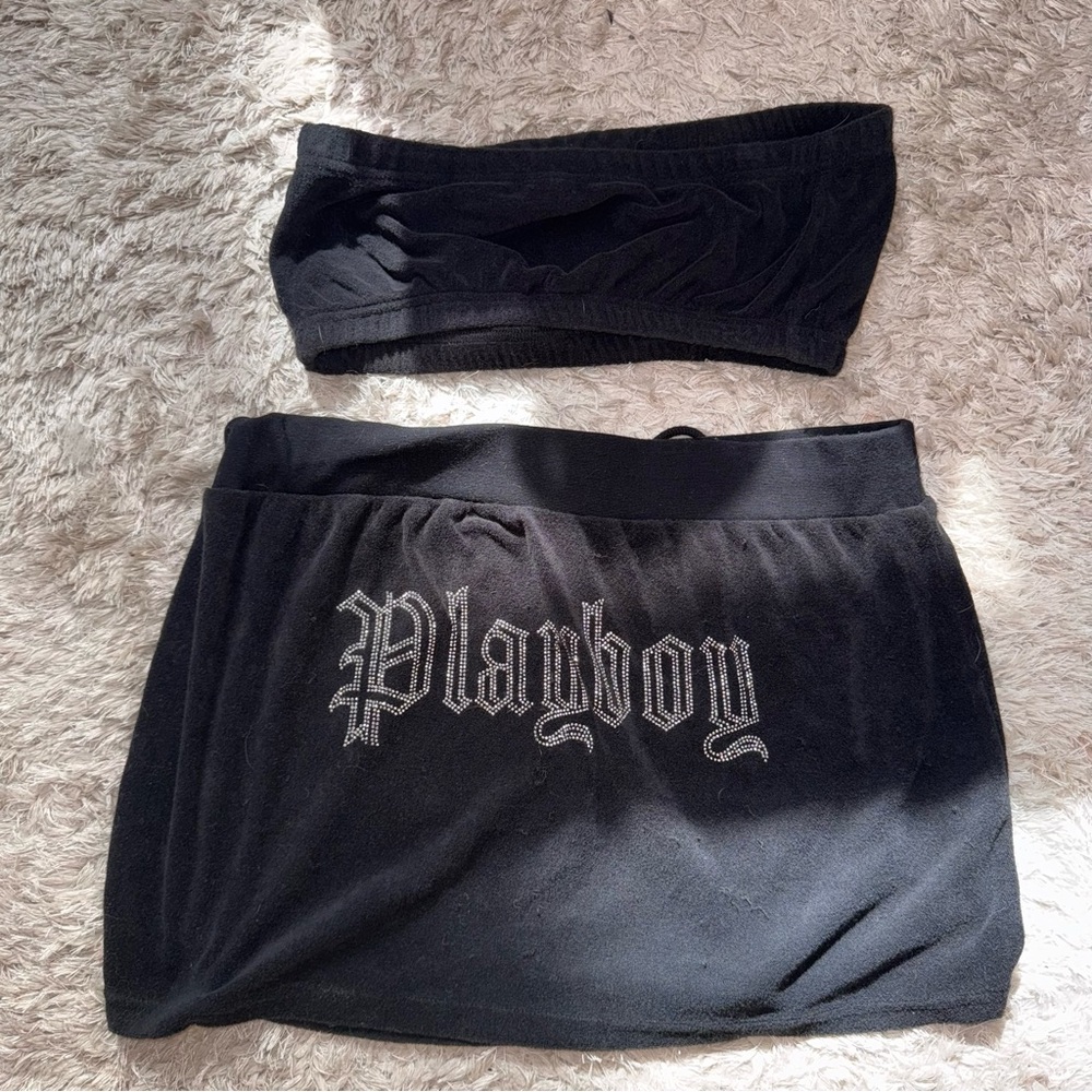 Playboy Y2k Rhinestone Bling Set - Picture 3 of 3